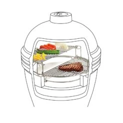 Kamado Joe 18 In. Classic I Charcoal Kamado Grill And Smoker Red 17 Kamado Joe 18 In. Classic I Charcoal Kamado Grill And Smoker Red -The Grill Spot eb03cd81 1f25 416e a3d0 c52c73489e02