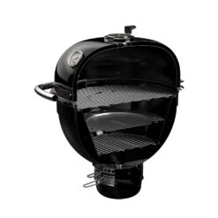 Weber 24 In. Summit E6 Charcoal Kamado Grill And Smoker Black -The Grill Spot eb63e1c5 208d 4213 ad16 ef642895f238