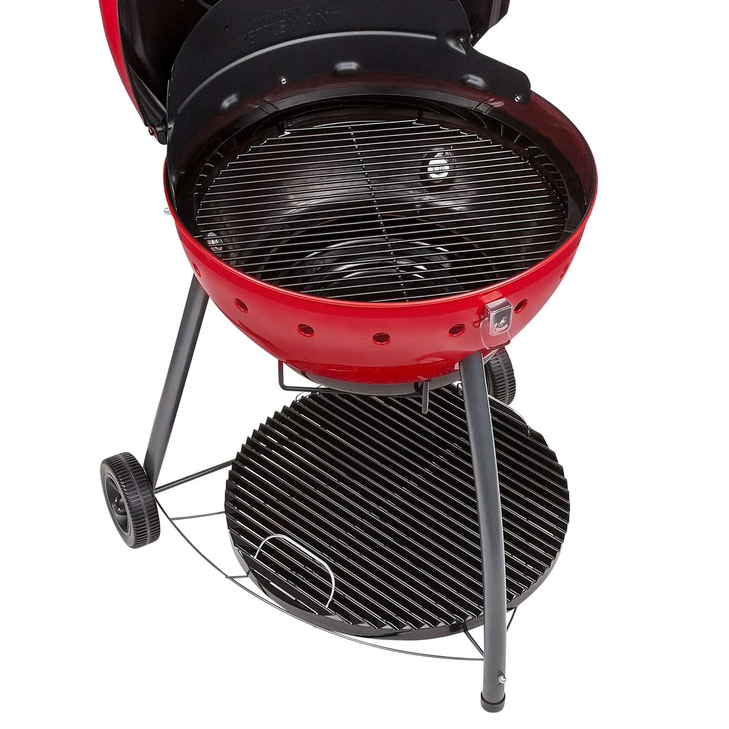 Char-Broil 21 In. Kettelman TRU-Infrared Charcoal Grill Red 2 Char-Broil 21 In. Kettelman TRU-Infrared Charcoal Grill Red - Image 2