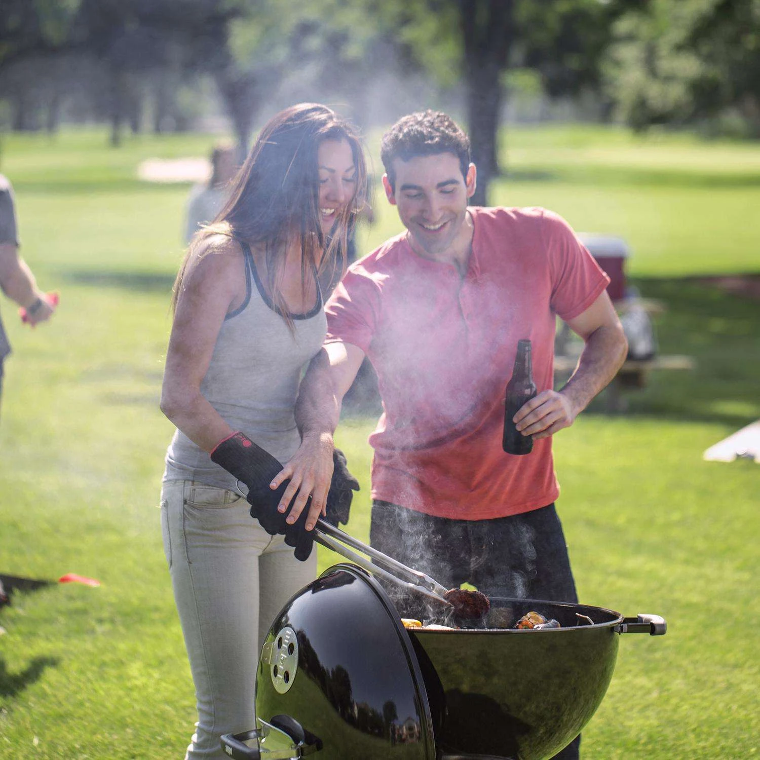 Weber 18 In. Original Kettle Charcoal Grill Black 8 Weber 18 In. Original Kettle Charcoal Grill Black - Image 8