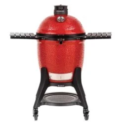 Kamado Joe 18 In. Classic III Charcoal Kamado Grill And Smoker Black/Red