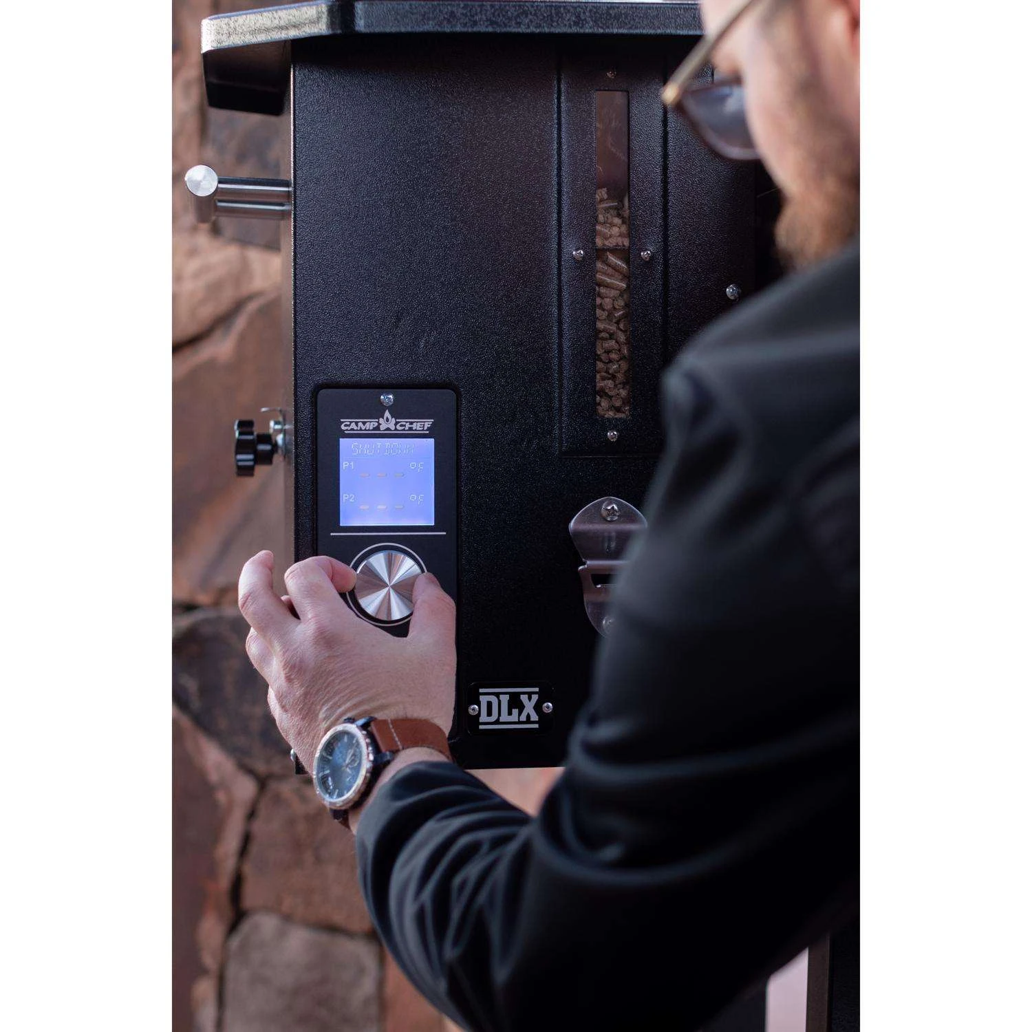 Camp Chef SmokePro DLX Wood Pellet Grill And Smoker Black 5 Camp Chef SmokePro DLX Wood Pellet Grill And Smoker Black - Image 5