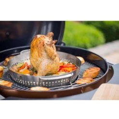 Weber Gourmet BBQ System Stainless Steel Poultry Roaster 15.9 In. L X 13 In. W 1 Pk -The Grill Spot f97b7a85 3b79 4c25 82cc 738e2225edf6