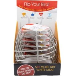 Topsy Turkey/Choice Chicken Stainless Steel Roasting Rack 20 Lb 9 In. L X 11 In. W 1 Pc 13 Topsy Turkey/Choice Chicken Stainless Steel Roasting Rack 20 Lb 9 In. L X 11 In. W 1 Pc -The Grill Spot fa521b25 bb47 47fe a60e 63e1f14ccb47