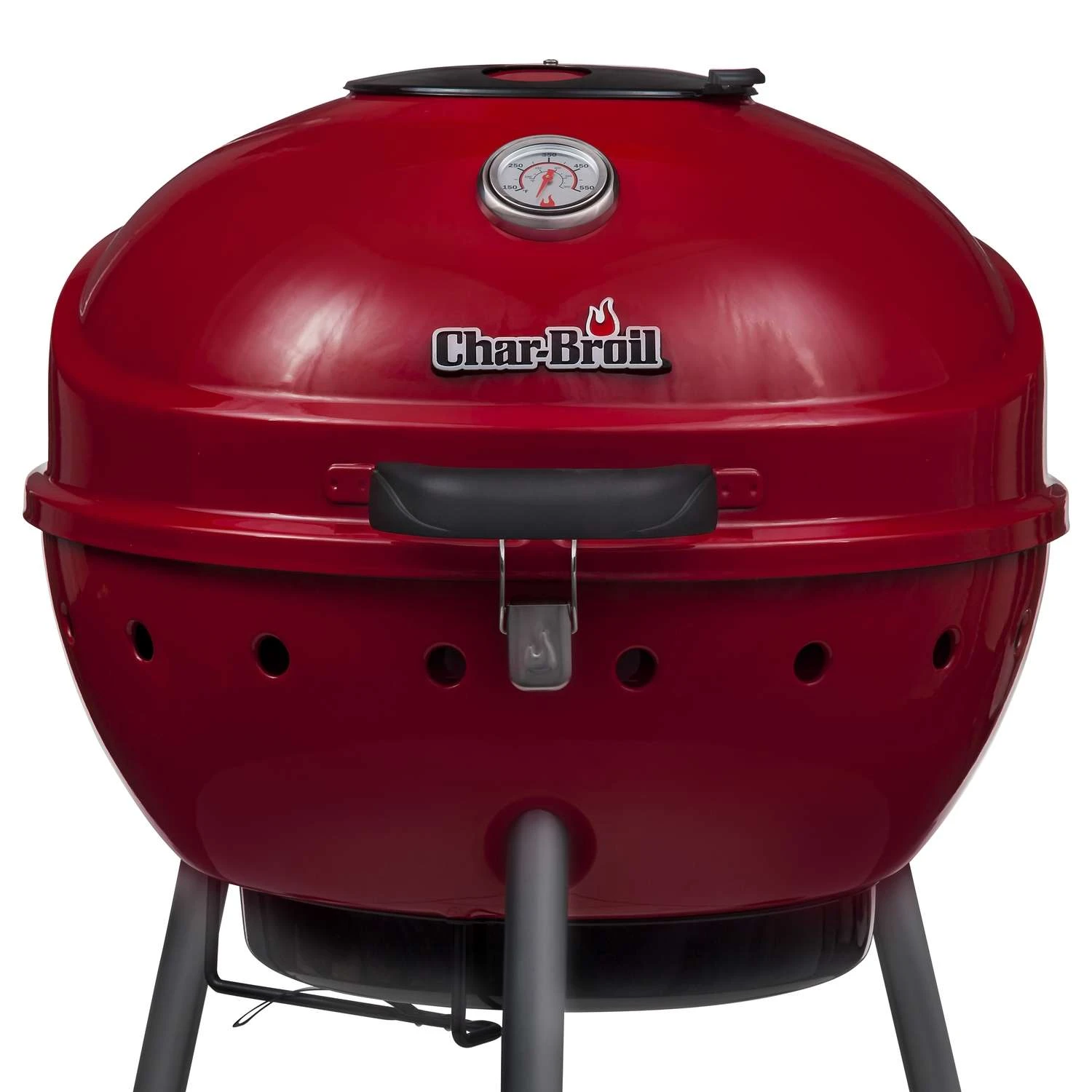 Char-Broil 21 In. Kettelman TRU-Infrared Charcoal Grill Red 4 Char-Broil 21 In. Kettelman TRU-Infrared Charcoal Grill Red - Image 4