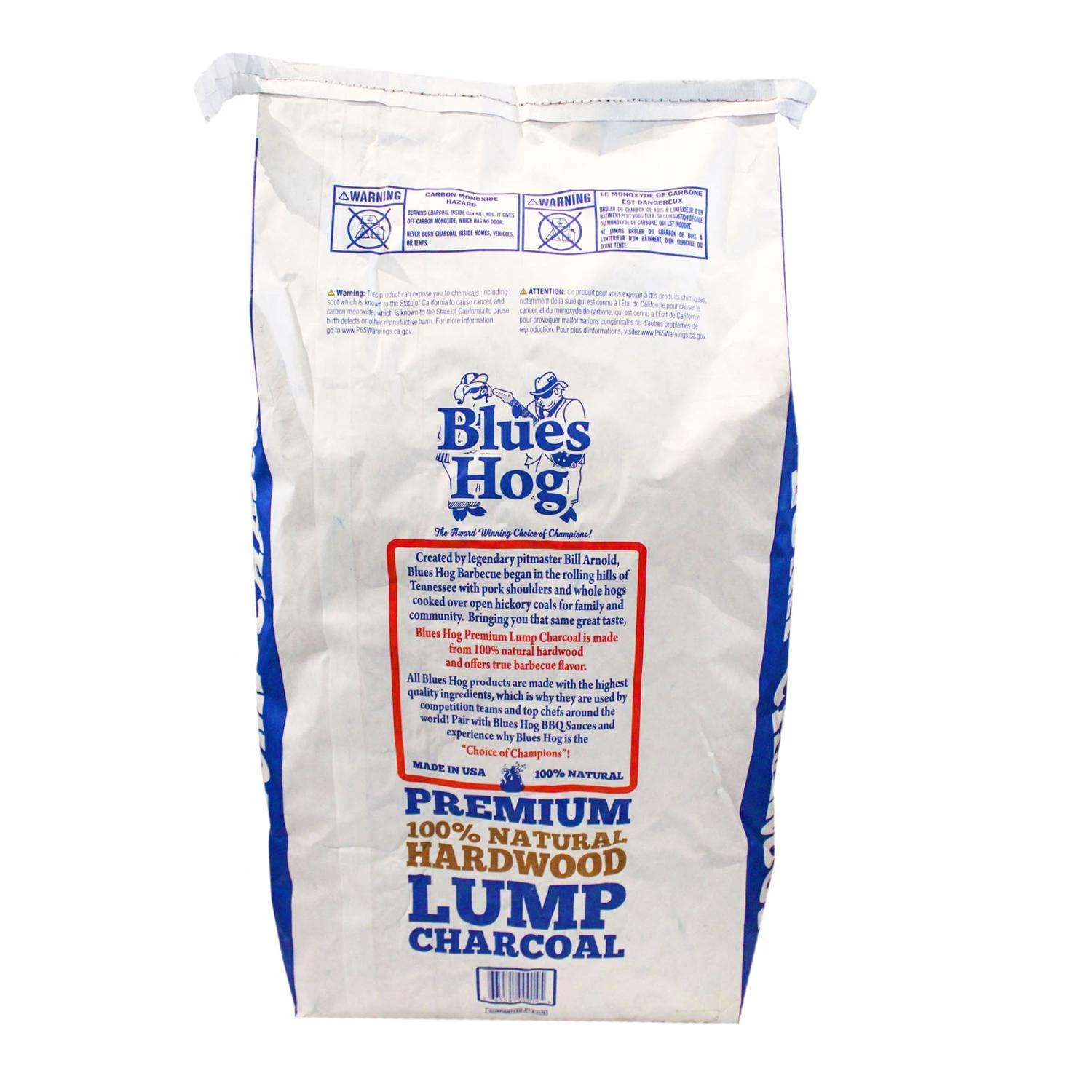 Blues Hog All Natural Hardwood Lump Charcoal 20 Lb 2 Blues Hog All Natural Hardwood Lump Charcoal 20 Lb - Image 2